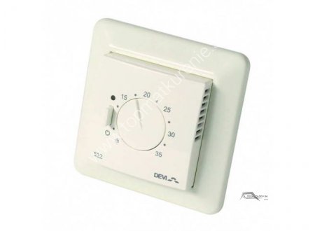 Termostat DEVIreg™ 532 - ELKO s podlahovým a priestorovým snímačom 