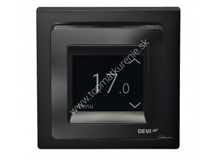 Termostat DEVIreg™ Touch, RAL 9005 čierna